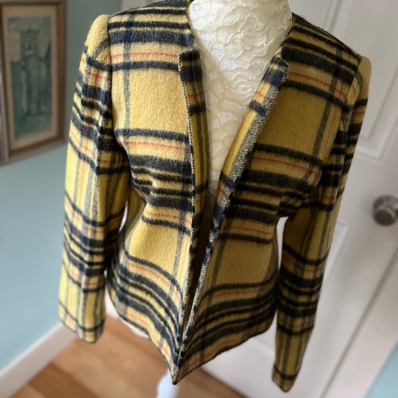 ITEM EYES 90s plaid jacket - Picture 1 of 5